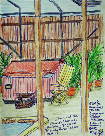 EDM241 Draw A View From Kitchen 9-26-2009